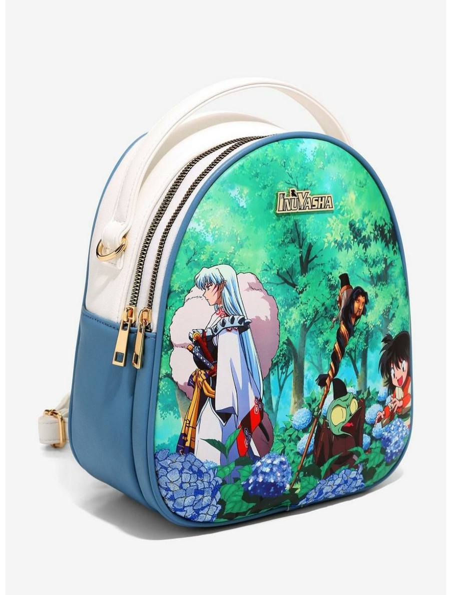 Anime * | Anime Inuyasha Sesshomaru, Rin, & Jaken Scenic Mini Backpack Boxlunch Exclusive