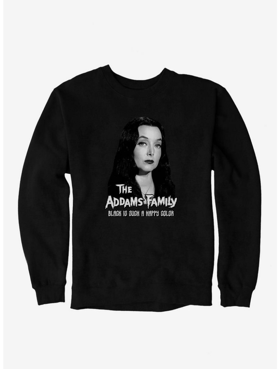 Horror * | Horror The Addams Family Morticia Addams Sweatshirt