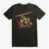 Anime * | Anime Aggretsuko Metal Guitar Rock & Roll T-Shirt