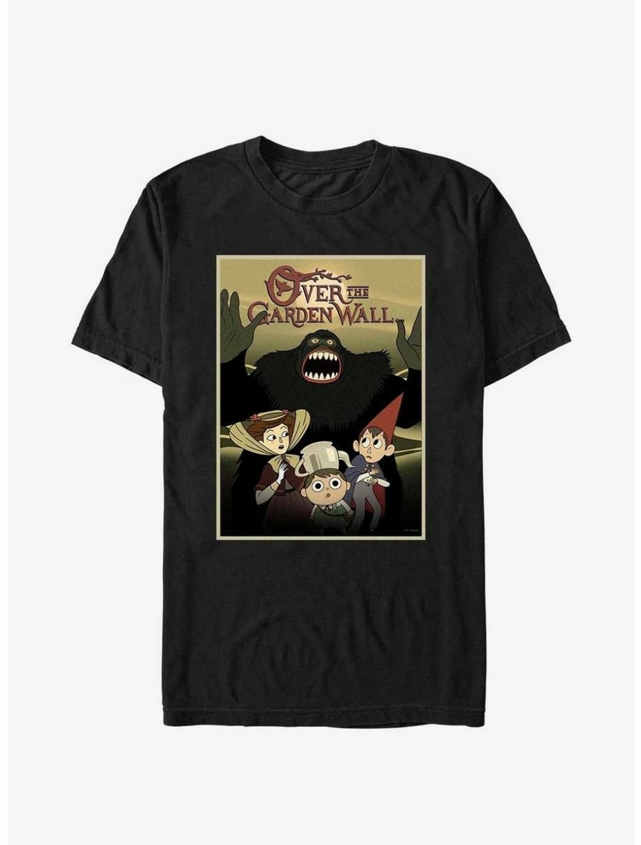 Cartoons * | Cartoons Over The Garden Wall Gorilla Pulp Poster T-Shirt