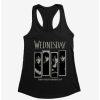 Horror * | Horror Wednesday What Would Wednesday Do? Panels Womens Tank Top