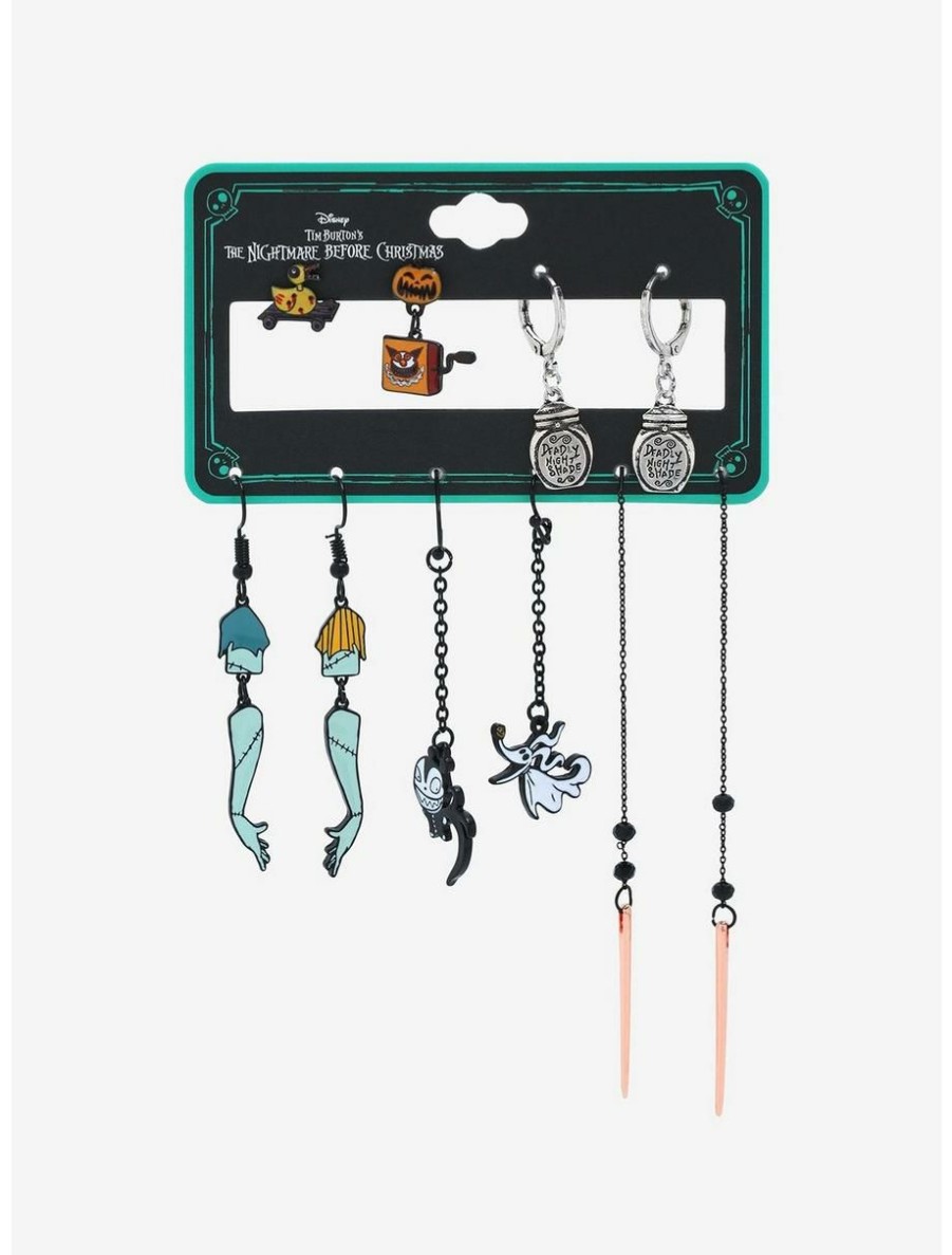 Horror * | Horror Disney The Nightmare Before Christmas Toys Earring Set