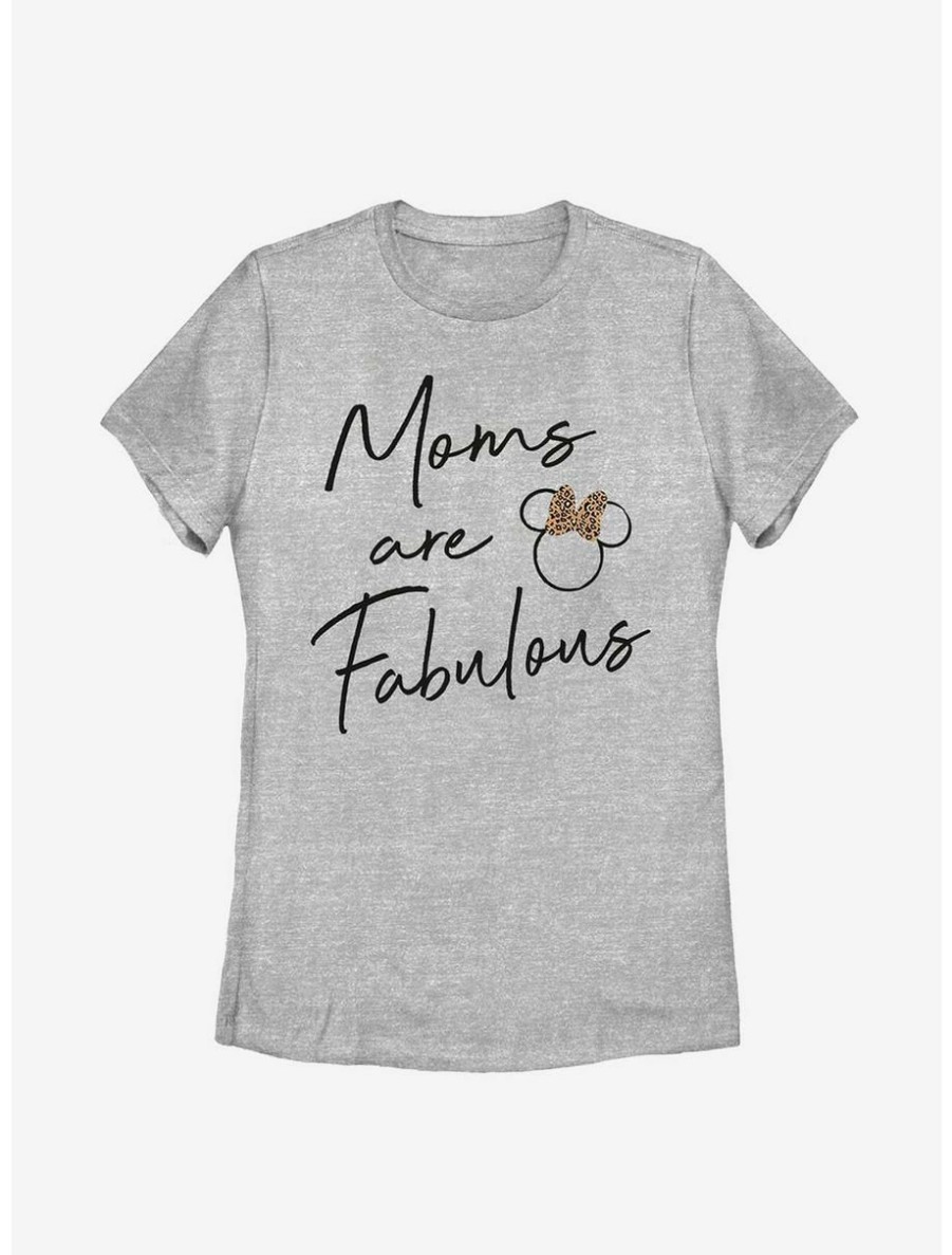 Cartoons * | Cartoons Disney Minnie Mouse Fab Mom Womens T-Shirt