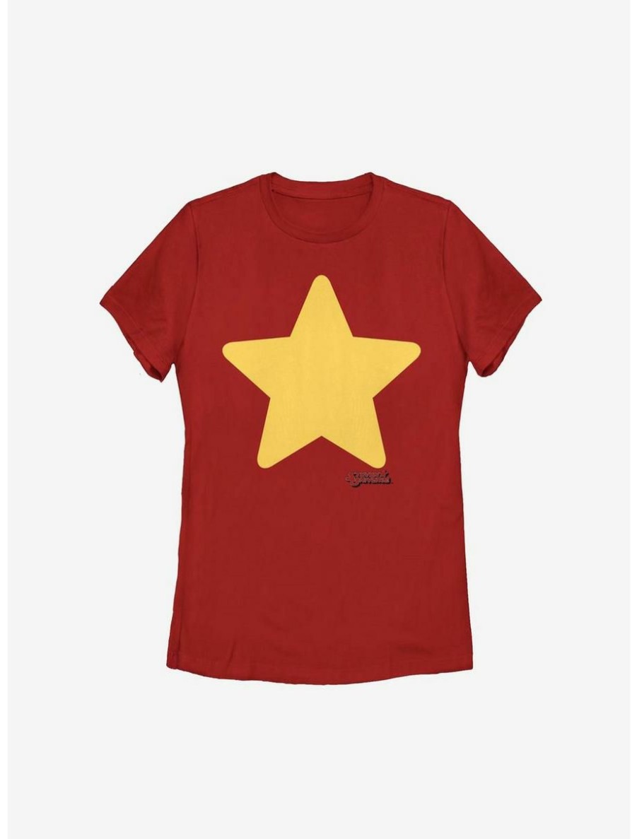 Cartoons * | Cartoons Steven Universe Steven Star Womens T-Shirt