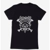 Anime * | Anime Aggretsuko Metal Crossbones Womens T-Shirt