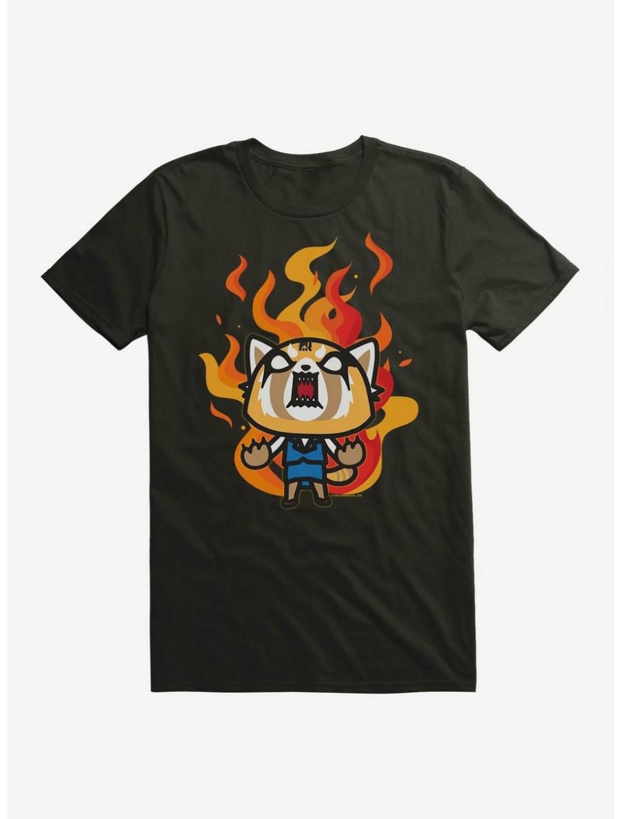 Anime * | Anime Aggretsuko Metal Rage T-Shirt