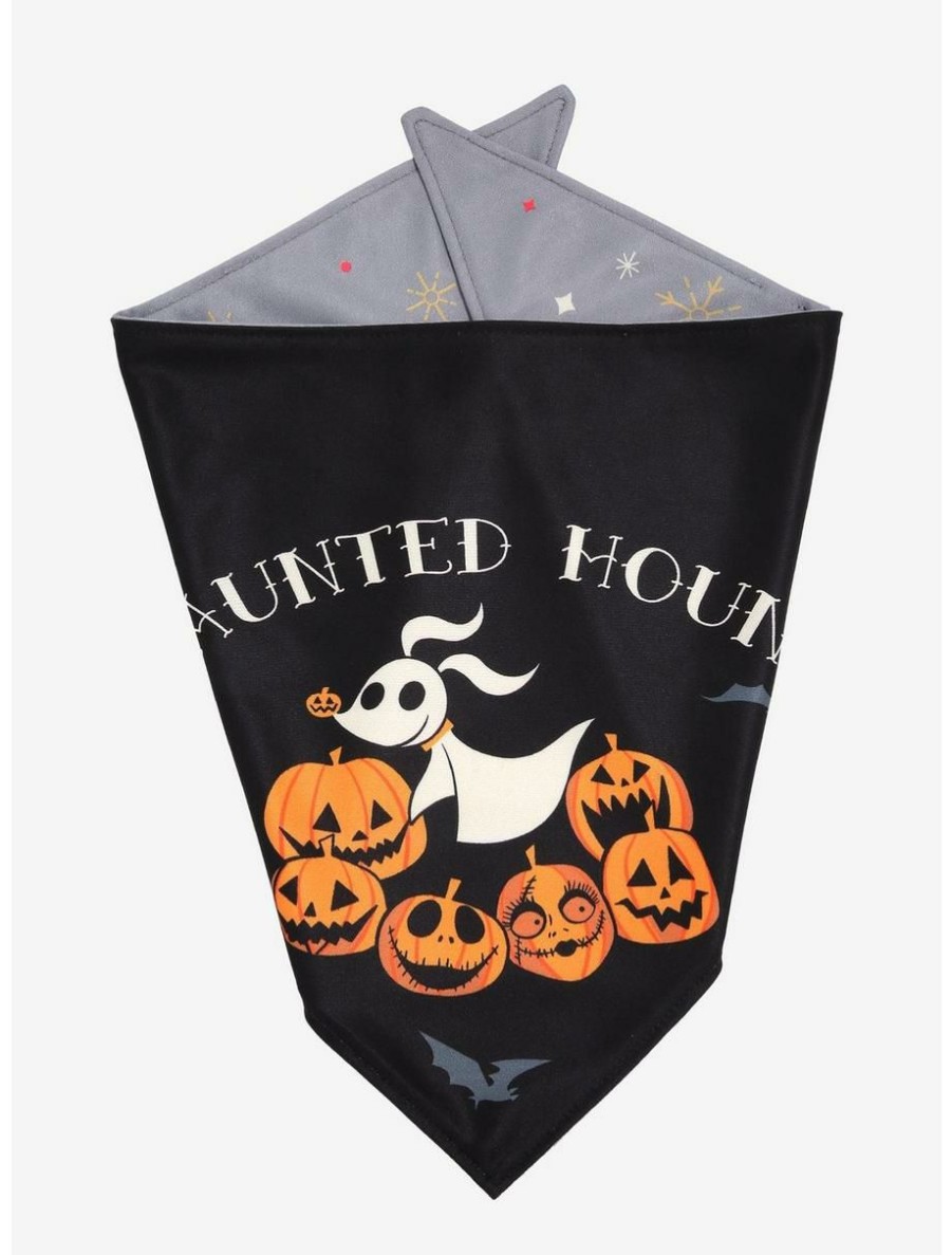 Horror * | Horror Disney The Nightmare Before Christmas Zero Holiday Reversible Pet Bandana Boxlunch Exclusive