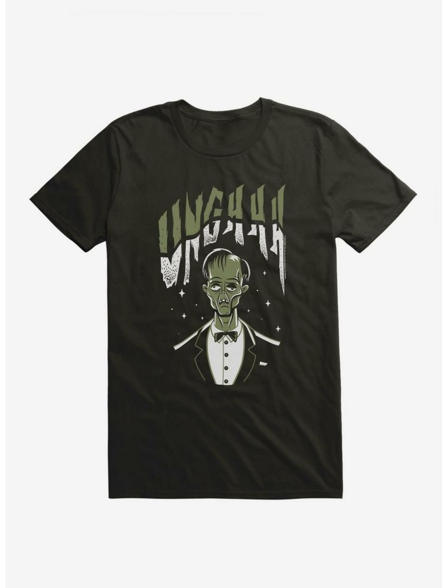 Horror * | Horror Addams Family Movie Caricature Lurch Unghhh T-Shirt