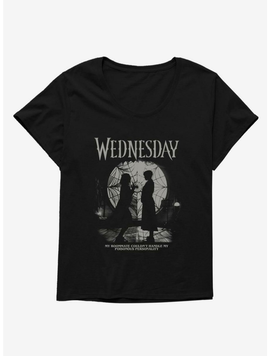 Horror * | Horror Wednesday Enid Roommate Womens T-Shirt Plus Size