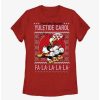 Cartoons * | Cartoons Disney Donald Duck And The Triplets Caroling Womens T-Shirt