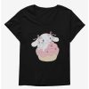 Anime * | Anime Cinnamoroll Heart Cupcake Womens T-Shirt Plus Size