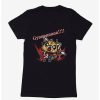 Anime * | Anime Aggretsuko Metal Guitar Rock & Roll Womens T-Shirt