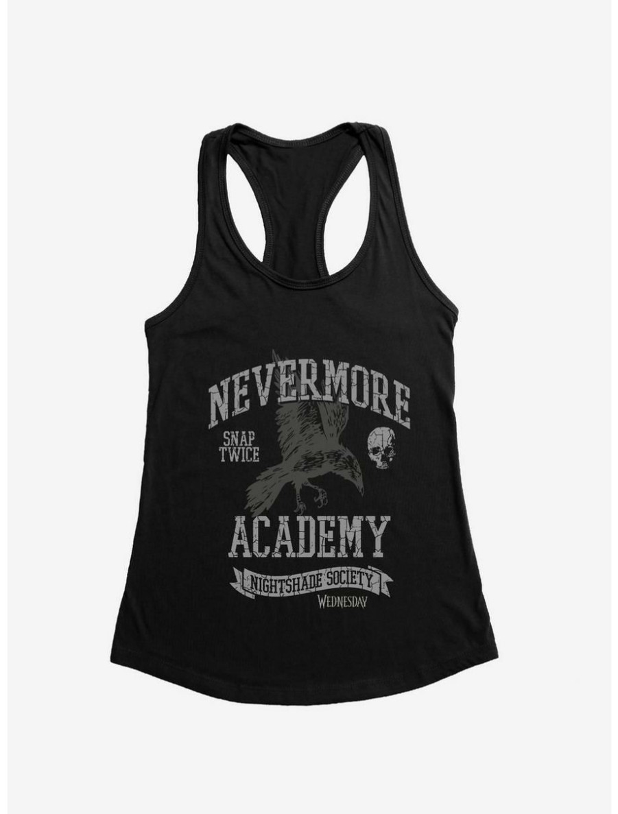 Horror * | Horror Wednesday Nightshade Society Womens Tank Top