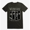 Horror * | Horror Wednesday What Would Wednesday Do? Panels T-Shirt