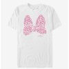 Cartoons * | Cartoons Disney Minnie Mouse Pink Leopard T-Shirt