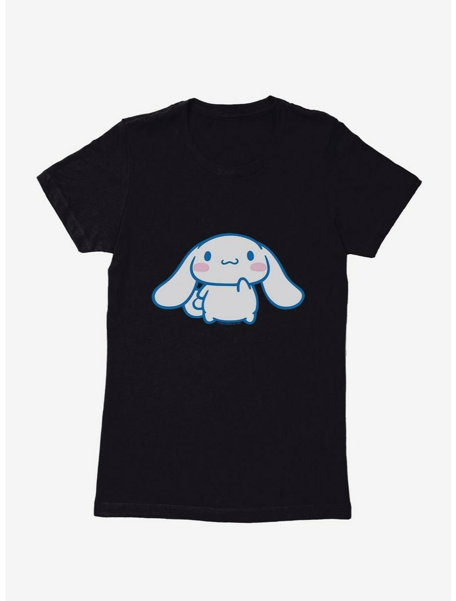 Anime * | Anime Cinnamoroll Wondering Womens T-Shirt