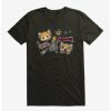 Anime * | Anime Aggretsuko Metal Gig Stickers T-Shirt