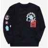 Horror * | Horror Disney The Nightmare Before Christmas Halloween Town Youth Crewneck Boxlunch Exclusive