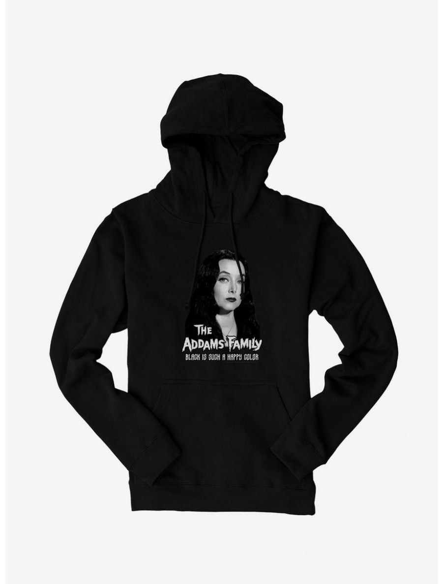 Horror * | Horror The Addams Family Morticia Addams Hoodie