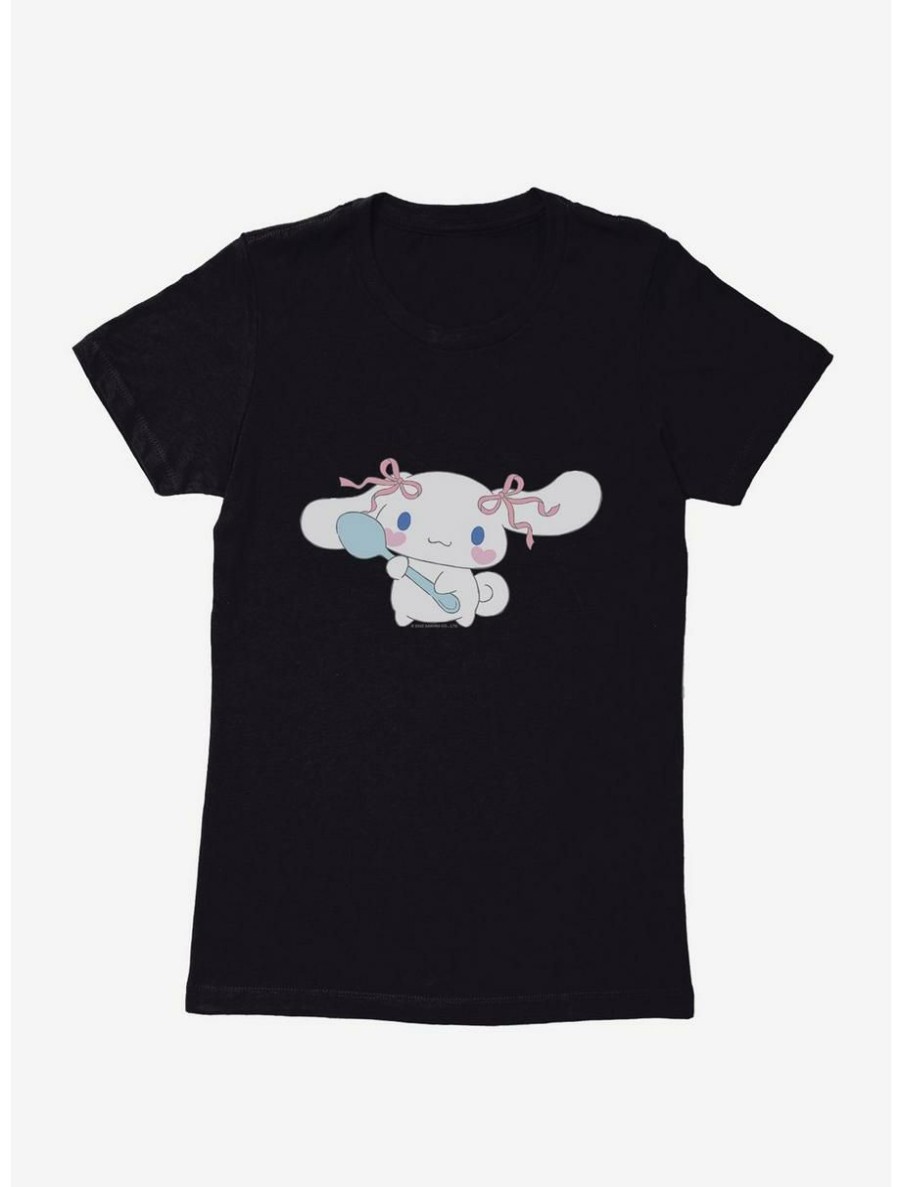 Anime * | Anime Cinnamoroll Spoon Womens T-Shirt