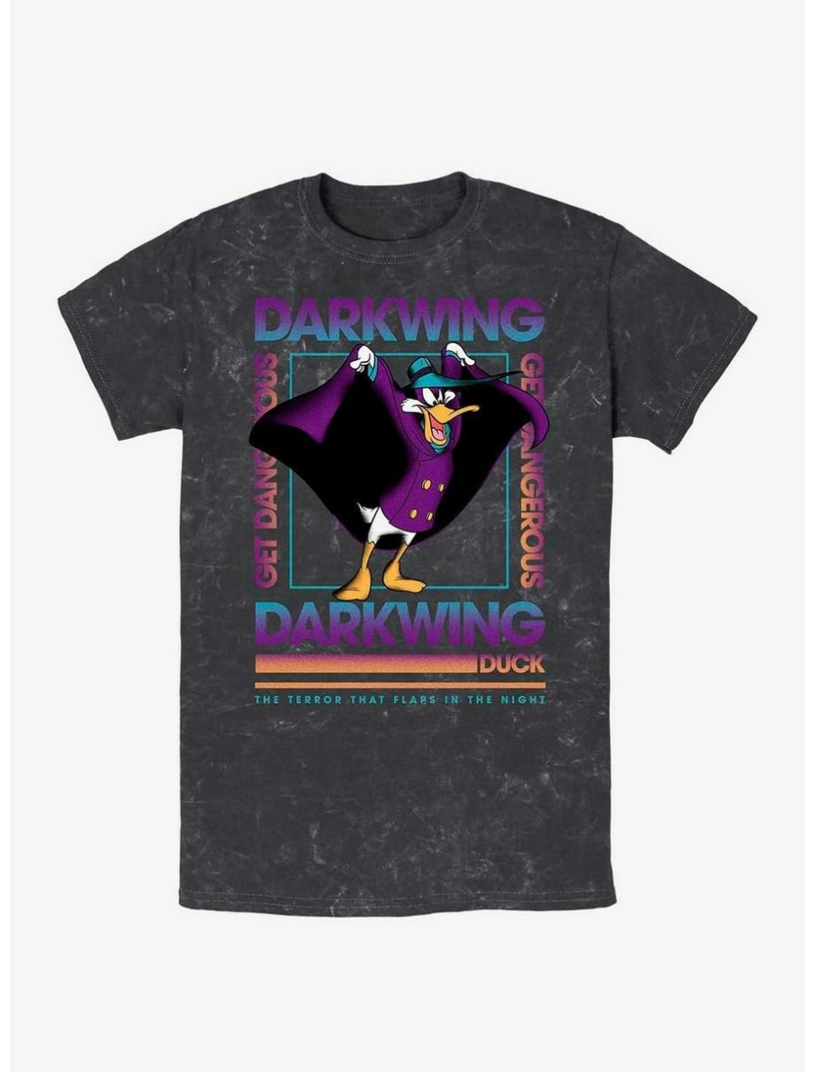 Cartoons * | Cartoons Disney Darkwing Duck Night Terror Mineral Wash T-Shirt