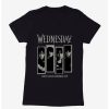 Horror * | Horror Wednesday What Would Wednesday Do? Panels Womens T-Shirt